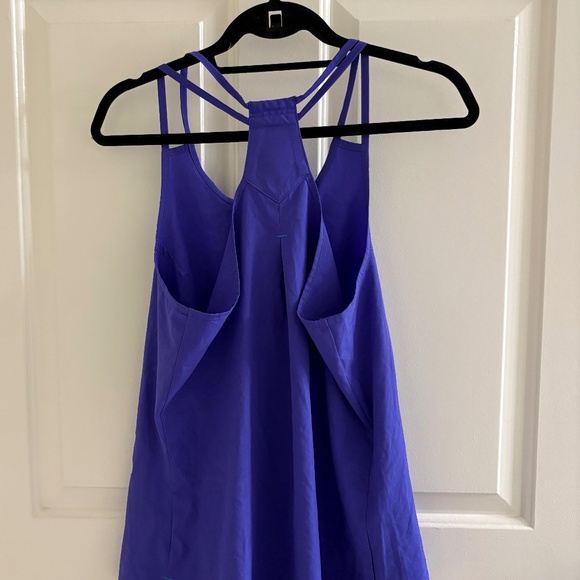 MTA Sport Strappy Racerback Tank Top – Purple, Size M - Picture 3 of 4